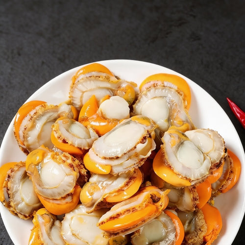 Roe-on Scallop Meat