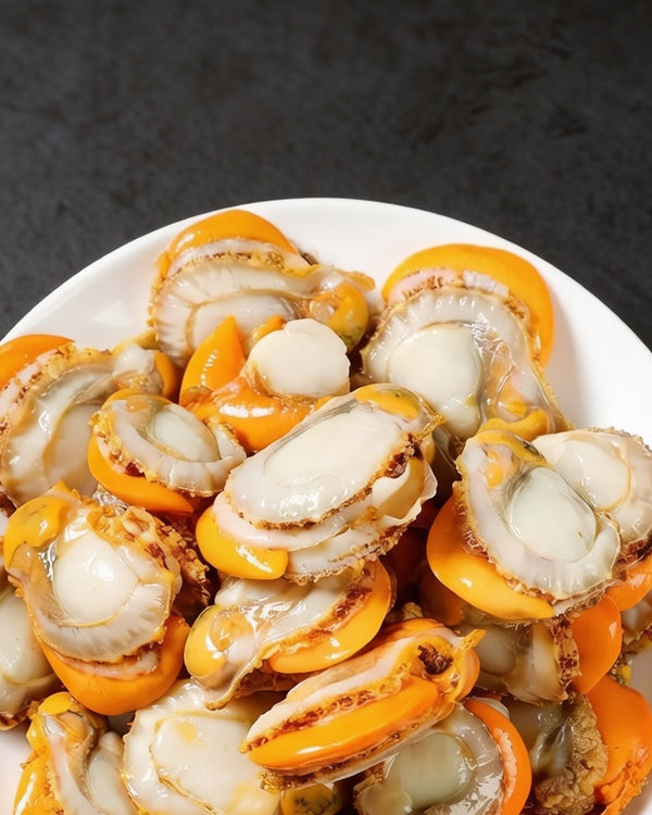 Roe-on Scallop Meat